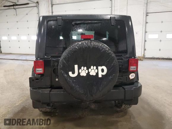 2018 Jeep Wrangler Sport with VIN 1C4AJWAG6JL840994, listed as a Copart auction lot 50381105 with 99,161 mi miles and Salvage Title. Bid and sale history available at carsss.com. Image 6.