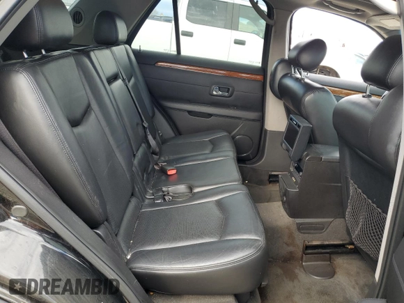 2008 Cadillac SRX with VIN 1GYEE63A880101100, listed as a Copart auction lot 46202825 with 177,537 mi miles and Clean Title. Bid and sale history available at carsss.com. Image 10.