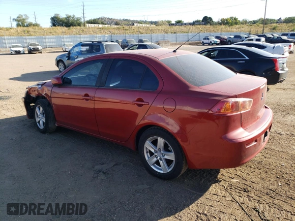 2008 Mitsubishi Lancer DE with VIN JA3AU26U98U015503, listed as a Copart auction lot 75131434 with 162,927 mi miles and Salvage Title. Bid and sale history available at DreamBid. Image 2.