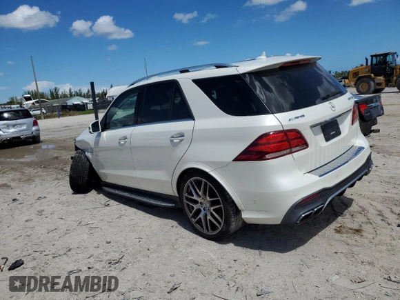 2017 Mercedes-Benz GLE 63 S AMG with VIN 4JGDA7FB5HA848232, listed as a Copart auction lot 69212933 with 41,844 mi miles and . Bid and sale history available at DreamBid. Image 2.