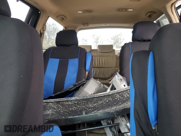 2005 Honda Odyssey EX-L with VIN 5FNRL38645B049087, listed as a Copart auction lot 56891275 with 194,587 mi miles and Salvage title. Bid and sale history available at DreamBid. Image 10.