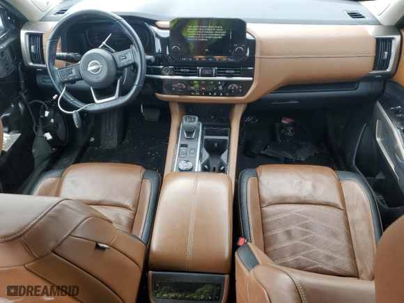 2022 Nissan Pathfinder Platinum with VIN 5N1DR3DK7NC211119, listed as a Copart auction lot 48233615 with 30,638 mi miles and Salvage Title. Bid and sale history available at carsss.com. Image 8.