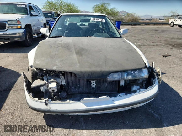 1992 Acura Integra with VIN JH4DB1649NS000455, listed as a Copart auction lot 62386755 with 209,785 mi miles and Salvage title. Bid and sale history available at DreamBid. Image 5.