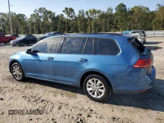 2016 Volkswagen Golf SportWagen TSI S with VIN 3VWC17AU5GM516265, listed as a Copart auction lot 75078664 with 95,044 mi miles and Salvage Title. Bid and sale history available at carsss.com. Image 2.