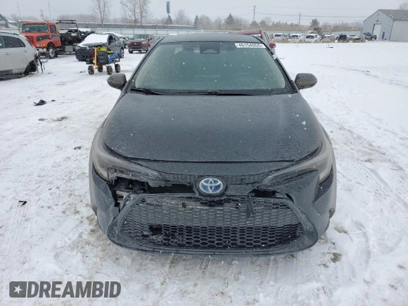 2023 Toyota Corolla Hybrid LE with VIN JTDBCMFE0P3017710, listed as a Copart auction lot 46154055 with 67,742 mi miles and Salvage Title. Bid and sale history available at carsss.com. Image 5.