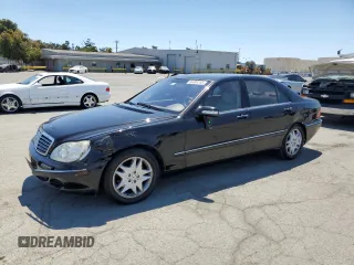 2003 Mercedes-Benz S 430 with VIN WDBNG70J83A336608, listed as a Copart auction lot 64698765 with 120,029 mi miles and Salvage title. Bid and sale history available at DreamBid. Image 1.