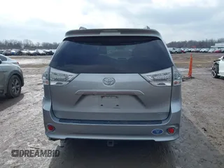 2011 Toyota Sienna SE with VIN 5TDXK3DC1BS096963, listed as a IAAI auction lot 41676328 with 168,436 mi miles. Bid and sale history available at carsss.com. Image 16.