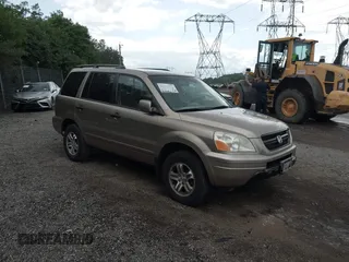 2005 Honda Pilot EX-L z VIN 2HKYF18655H530331, wystawiony jako IAAI lot #42355599 z przebiegiem 183 809 mil mil oraz . Historia ofert i sprzedaży dostępna na DreamBid. Obrazek 1.