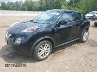 2015 Nissan Juke SV with VIN JN8AF5MR7FT511628, listed as a Copart auction lot 64197675 with 191,923 mi miles and Salvage title. Bid and sale history available at DreamBid. Image 1.