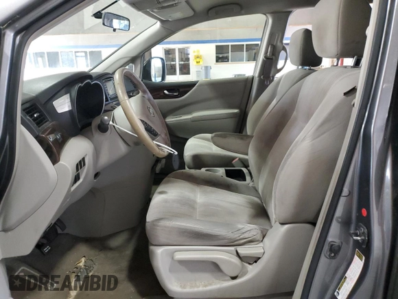 2015 Nissan Quest SV z VIN JN8AE2KP6F9127047, wystawiony jako Copart lot #53235585 z przebiegiem 186 129 mil mil oraz Czysty tytuł • Clean title. Historia ofert i sprzedaży dostępna na DreamBid. Obrazek 7.