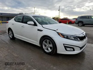 2015 Kia Optima LX with VIN KNAGM4A78F5608573, listed as a Copart auction lot 44223355 with 80,715 mi miles and Salvage Title. Bid and sale history available at carsss.com. Image 4.