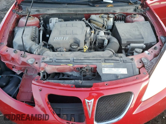 2006 Pontiac G6 GT with VIN 1G2ZH558964188311, listed as a Copart auction lot 79822774 with 80,792 mi miles and Salvage title. Bid and sale history available at DreamBid. Image 11.