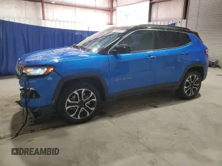 2024 Jeep Compass Limited z VIN 3C4NJDCN0RT595109, wystawiony jako Copart lot #63819305 z przebiegiem 37 862 mil mil oraz Czysty tytuł • Clean title. Historia ofert i sprzedaży dostępna na DreamBid. Obrazek 1.