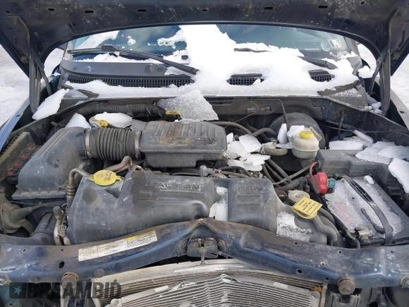 2004 Dodge Dakota SLT with VIN 1D7HG42N74S665198, listed as a IAAI auction lot 41477799 with 213,175 mi miles. Bid and sale history available at carsss.com. Image 10.