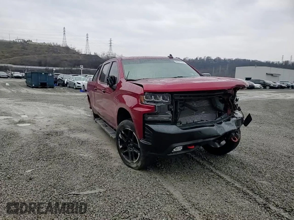 2022 Chevrolet Silverado 1500 LT Trail Boss with VIN 1GCPYFEL3NZ138048, listed as a Copart auction lot 86375194 with 43,949 mi miles and Salvage Title. Bid and sale history available at DreamBid. Image 14.