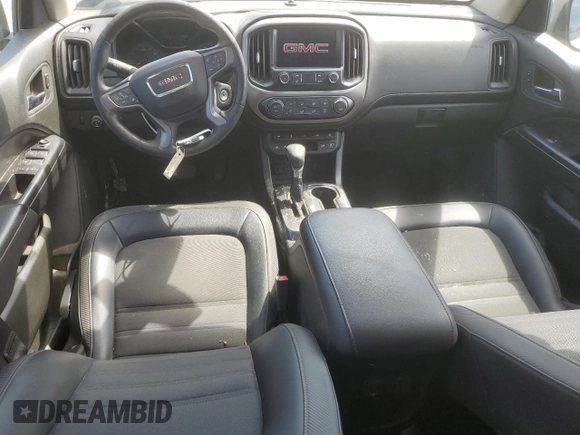 2022 GMC Canyon 4WD AT4 w/Leather with VIN 1GTG6FENXN1155791, listed as a Copart auction lot 59262514 with 31,303 mi miles and Salvage Title. Bid and sale history available at carsss.com. Image 8.