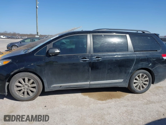 2013 Toyota Sienna XLE with VIN 5TDDK3DC8DS051928, listed as a IAAI auction lot 41857402 with 175,839 mi miles and . Bid and sale history available at DreamBid. Image 14.