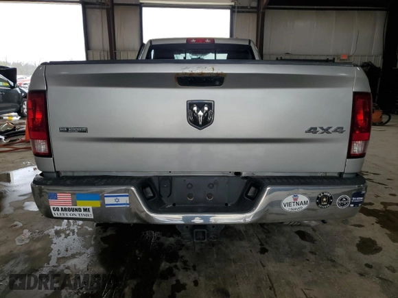 2012 Ram 1500 Tradesman z VIN 3C6JD7DT4CG110093, wystawiony jako Copart lot #53642215 z przebiegiem 110 996 mil mil oraz Szkoda całkowita • Salvage title. Historia ofert i sprzedaży dostępna na DreamBid. Obrazek 6.
