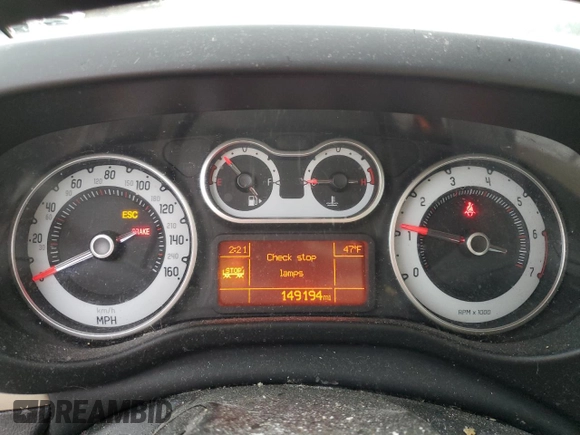 2014 FIAT 500L Easy with VIN ZFBCFABHXEZ009377, listed as a Copart auction lot 81530394 with 149,194 mi miles and Salvage Title. Bid and sale history available at DreamBid. Image 9.