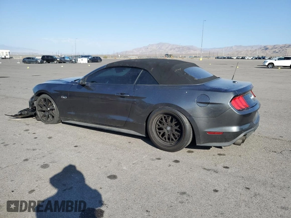 2018 Ford Mustang GT Premium with VIN 1FATP8FF1J5177315, listed as a Copart auction lot 70047074 with 84,159 mi miles and Salvage title. Bid and sale history available at DreamBid. Image 2.