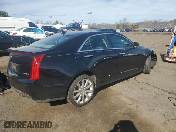 2014 Cadillac ATS Luxury AWD z VIN 1G6AH5SX9E0159095, wystawiony jako Copart lot #49705205 z przebiegiem 94 543 mil mil oraz Szkoda całkowita • Salvage title. Historia ofert i sprzedaży dostępna na DreamBid. Obrazek 3.