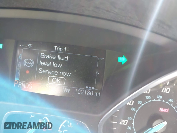 2013 Ford Escape SEL with VIN 1FMCU9H97DUD30608, listed as a IAAI auction lot 41800073 with 102,180 mi miles. Bid and sale history available at carsss.com. Image 15.
