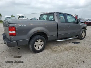 2005 Ford F-150 STX with VIN 1FTRX12W95FB29630, listed as a Copart auction lot 51156355 with 197,091 mi miles and Salvage Title. Bid and sale history available at carsss.com. Image 3.