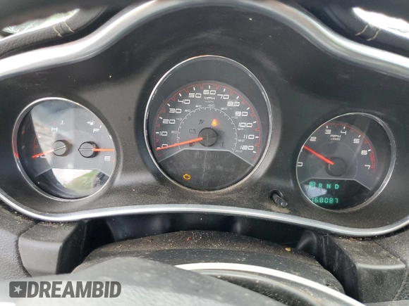 2013 Dodge Avenger SXT with VIN 1C3CDZCB5DN702864, listed as a Copart auction lot 59860115 with 168,087 mi miles and Salvage title. Bid and sale history available at DreamBid. Image 9.