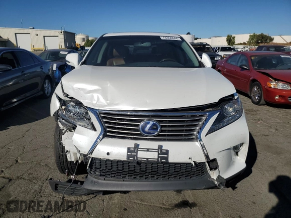 2014 Lexus RX 450h with VIN JTJZB1BA3E2414296, listed as a Copart auction lot 74358644 with 219,617 mi miles and Salvage title. Bid and sale history available at DreamBid. Image 5.