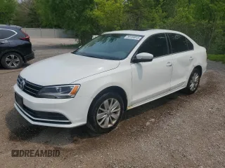 2015 Volkswagen Jetta S with VIN 3VW1K7AJ4FM356808, listed as a Copart auction lot 59184915 with 159,981 mi miles and Clean title. Bid and sale history available at DreamBid. Image 1.