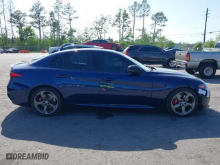 2017 Alfa Romeo Giulia Ti with VIN ZARFAECN3H7556727, listed as a IAAI auction lot 41901444 with 96,678 mi miles. Bid and sale history available at carsss.com. Image 13.