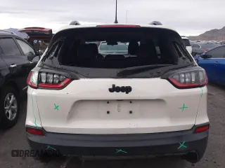 2019 Jeep Cherokee Latitude Plus with VIN 1C4PJLLBXKD490291, listed as a Copart auction lot 48902625 with 48,128 mi miles and Salvage Title. Bid and sale history available at carsss.com. Image 6.