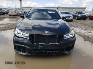 2017 BMW 7 Series 750i with VIN WBA7F0C30HGM21882, listed as a Copart auction lot 46093973 with 53,535 mi miles. Bid and sale history available at carsss.com. Image 5.