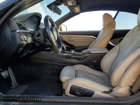 2015 BMW 4 Series 435i with VIN WBA3T3C51FP737945, listed as a Copart auction lot 87710615 with 109,500 mi miles and Clean Title. Bid and sale history available at carsss.com. Image 7.