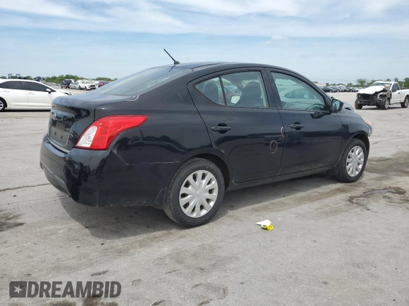 2016 Nissan Versa S Plus with VIN 3N1CN7AP2GL855687, listed as a Copart auction lot 53666515 with 137,522 mi miles and Salvage Title. Bid and sale history available at carsss.com. Image 3.