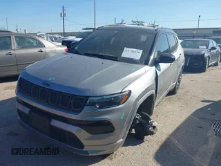 2023 Jeep Compass (RED) Edition with VIN 3C4NJDCN7PT507556, listed as a IAAI auction lot 41736538 with 40,180 mi miles and . Bid and sale history available at carsss.com. Image 17.