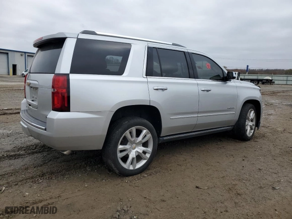 2018 Chevrolet Tahoe Premier with VIN 1GNSCCKC8JR150855, listed as a Copart auction lot 83774794 with 0 mi miles and Salvage Title. Bid and sale history available at carsss.com. Image 3.