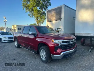 2022 Chevrolet Silverado 1500 LT with VIN 3GCPACEK0NG610345, listed as a Copart auction lot 54154055 with 23,486 mi miles and Clean Title. Bid and sale history available at carsss.com. Image 1.