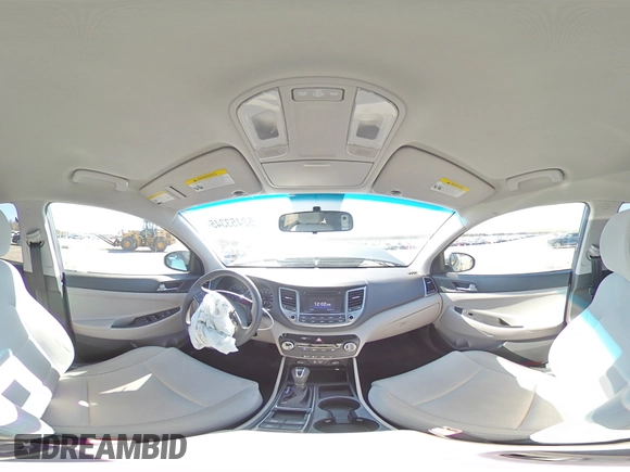 2017 Hyundai Tucson SE z VIN KM8J33A44HU376246, wystawiony jako Copart lot #52453345 z przebiegiem 97 306 mil mil oraz Szkoda całkowita • Salvage title. Historia ofert i sprzedaży dostępna na DreamBid. Obrazek 14.