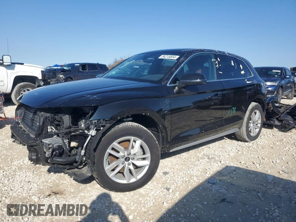 2023 Audi Q5 S line Premium with VIN WA1GAAFY5P2179479, listed as a Copart auction lot 84215854 with 589 mi miles and Clean Title. Bid and sale history available at carsss.com. Image 1.