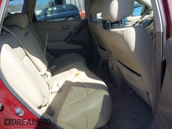 2010 Nissan Murano SL with VIN JN8AZ1MWXAW108935, listed as a IAAI auction lot 42150686 with 163,590 mi miles. Bid and sale history available at carsss.com. Image 8.