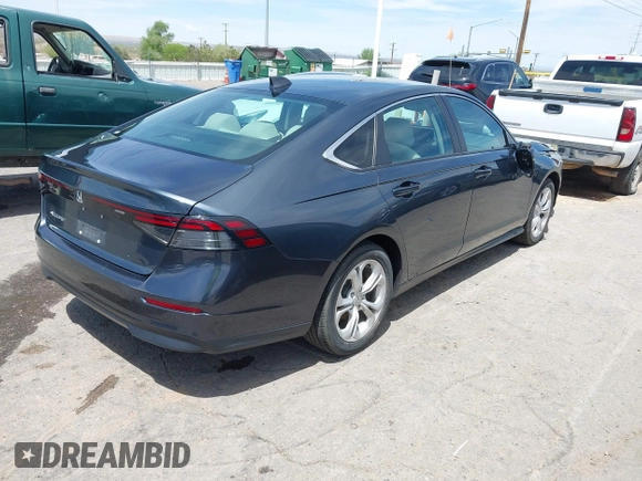 2023 Honda Accord Sedan LX with VIN 1HGCY1F28PA004601, listed as a IAAI auction lot 42031327 with 48,996 mi miles. Bid and sale history available at carsss.com. Image 4.