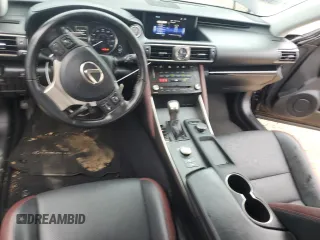 2017 Lexus IS 200t with VIN JTHBA1D21H5060292, listed as a Copart auction lot 83336214 with 87,865 mi miles and Salvage Title. Bid and sale history available at DreamBid. Image 8.