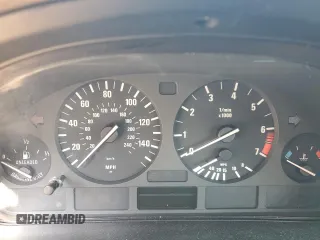 2001 BMW 5 Series 530iA with VIN WBADT63441CF13875, listed as a Copart auction lot 51826235 with 0 mi miles and Salvage Title. Bid and sale history available at carsss.com. Image 9.