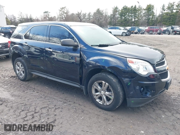 2015 Chevrolet Equinox LS with VIN 2GNFLEEK2F6259024, listed as a IAAI auction lot 41974222 with 144,100 mi miles. Bid and sale history available at carsss.com. Image 1.