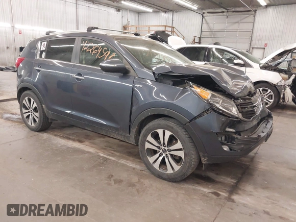 2011 Kia Sportage EX with VIN KNDPCCA27B7037886, listed as a IAAI auction lot 42264598 with 211,538 mi miles and . Bid and sale history available at DreamBid. Image 1.