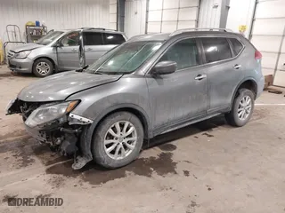2017 Nissan Rogue SL with VIN 5N1AT2MV2HC890942, listed as a IAAI auction lot 41335376 with 107,082 mi miles. Bid and sale history available at carsss.com. Image 17.