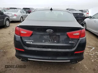2015 Kia Optima SX Turbo with VIN 5XXGR4A65FG380121, listed as a Copart auction lot 42238975 with 127,583 mi miles and Salvage Title. Bid and sale history available at carsss.com. Image 6.