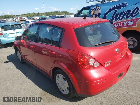 2011 Nissan Versa 1.8 S with VIN 3N1BC1CPXBL366958, listed as a Copart auction lot 71180954 with 129,431 mi miles and Salvage Title. Bid and sale history available at carsss.com. Image 2.