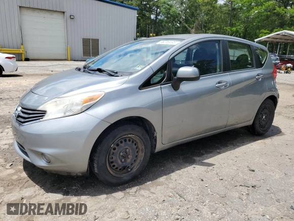 2014 Nissan Note S with VIN 3N1CE2CPXEL353071, listed as a Copart auction lot 56045695 with 88,804 mi miles and Salvage title. Bid and sale history available at DreamBid. Image 1.